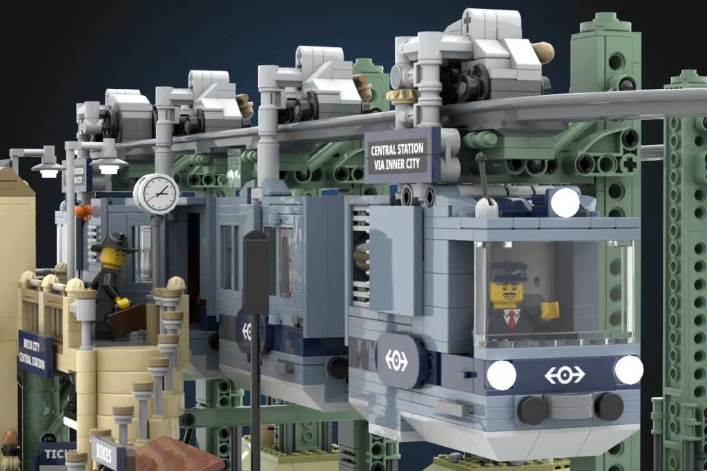 LEGO Ideas Working Suspension Railway 6 1024x683