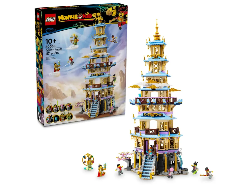 LEGO Monkie Kid 80058 Celestial Pagoda 2 1024x768