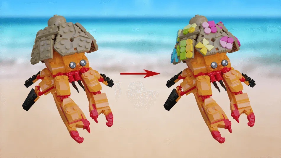 LEGO Ideas Customize a Crab