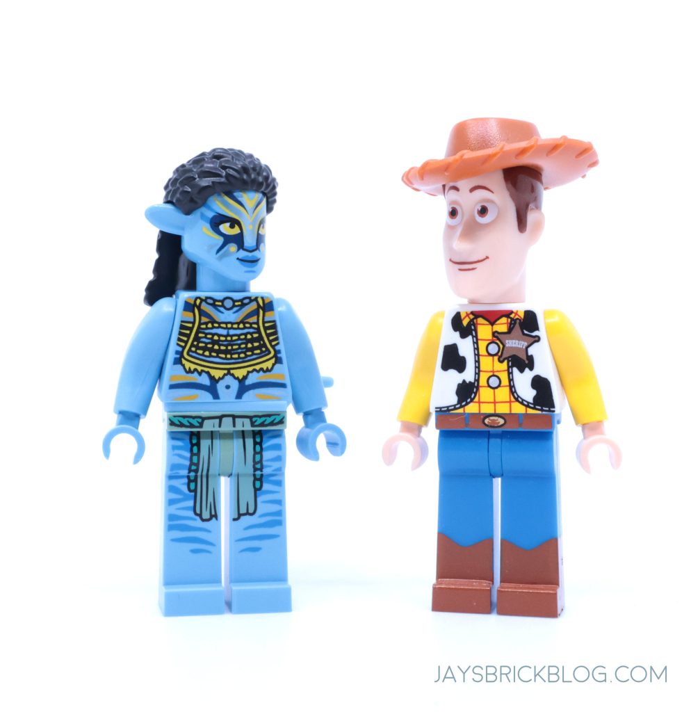 LEGO Avatar 75571 Neytiri Thanator vs. AMP Suit Quaritch Jays Brick Blog minifigures Toy Story 1 994x1024