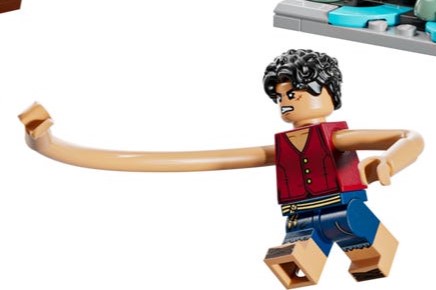 lego one piece 75638 luffy stretch arms