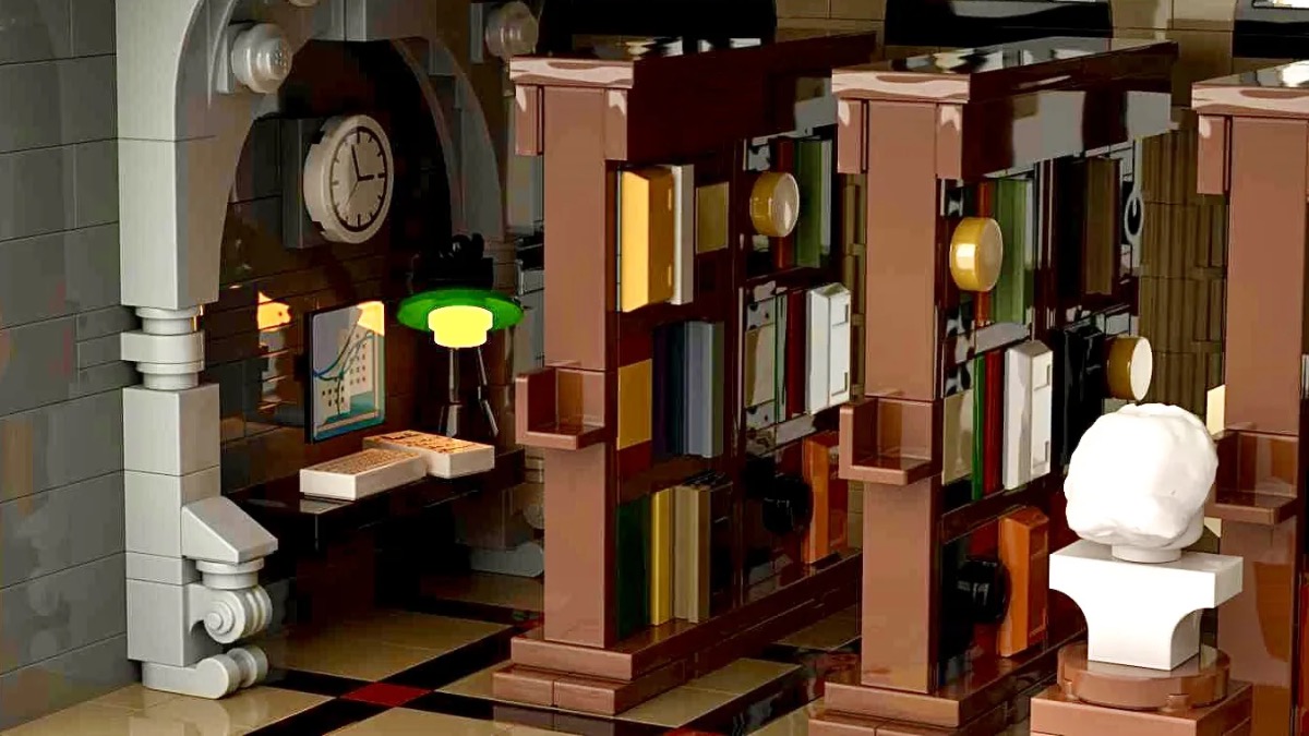 ‘The Library’ modular building cracks 10K on LEGO Ideas