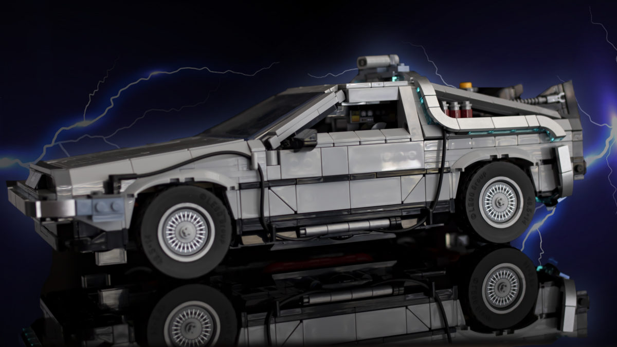 LEGO 10300 Back to the Future Time Machine arrived too early