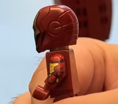 lego minifigure 2026 iron man arm printing minisuperheroestoday