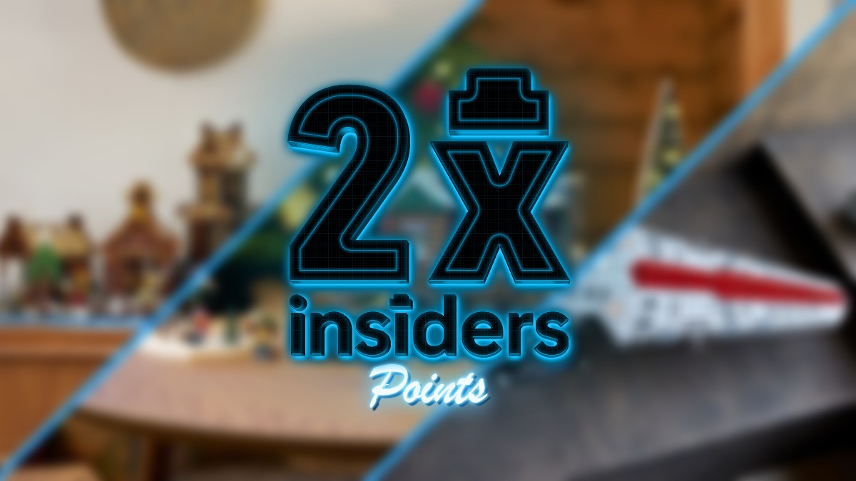 LEGO Insiders can score double points on new sets now