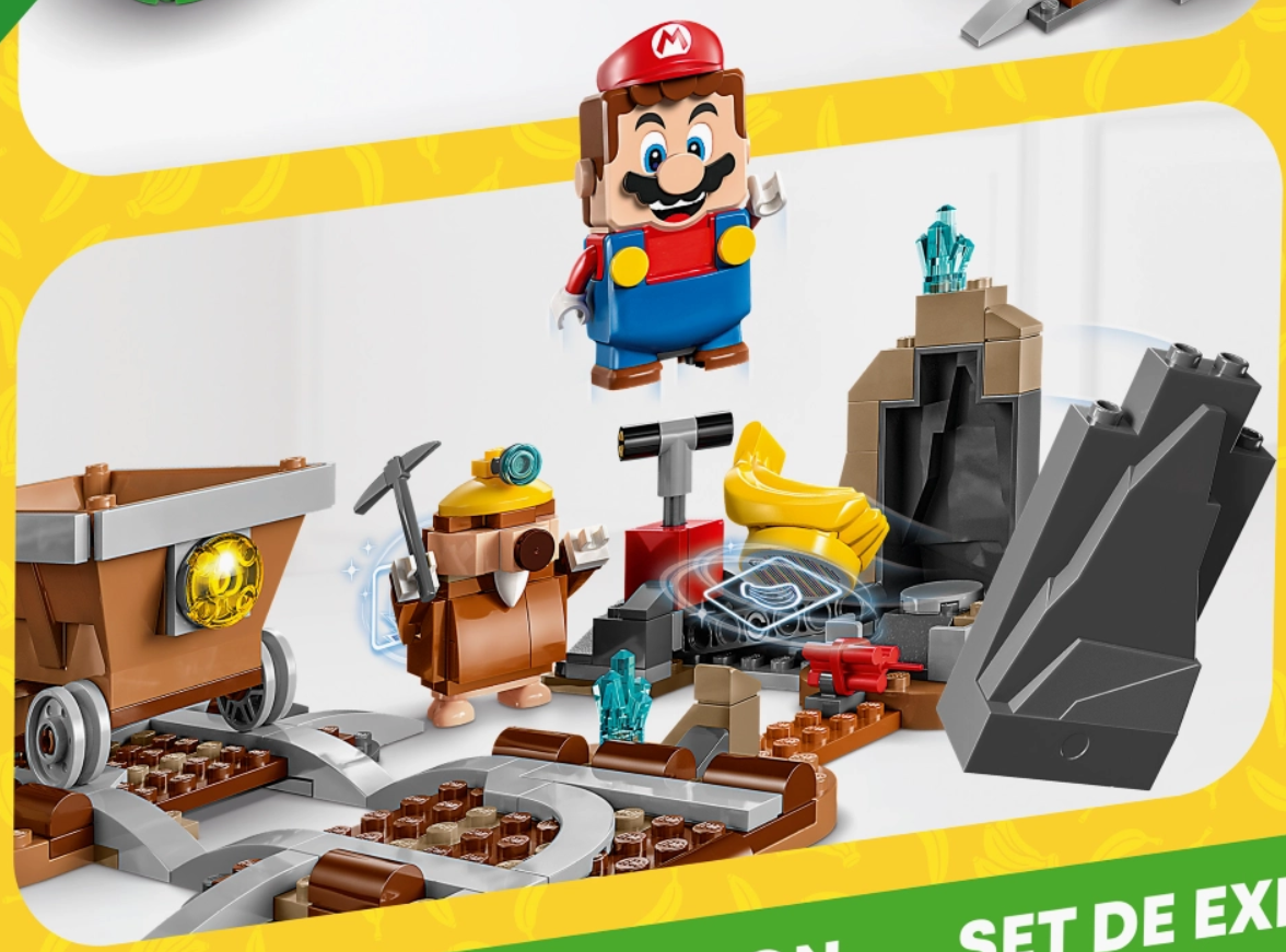 LEGO Super Mario donkey kong banana bunch 3