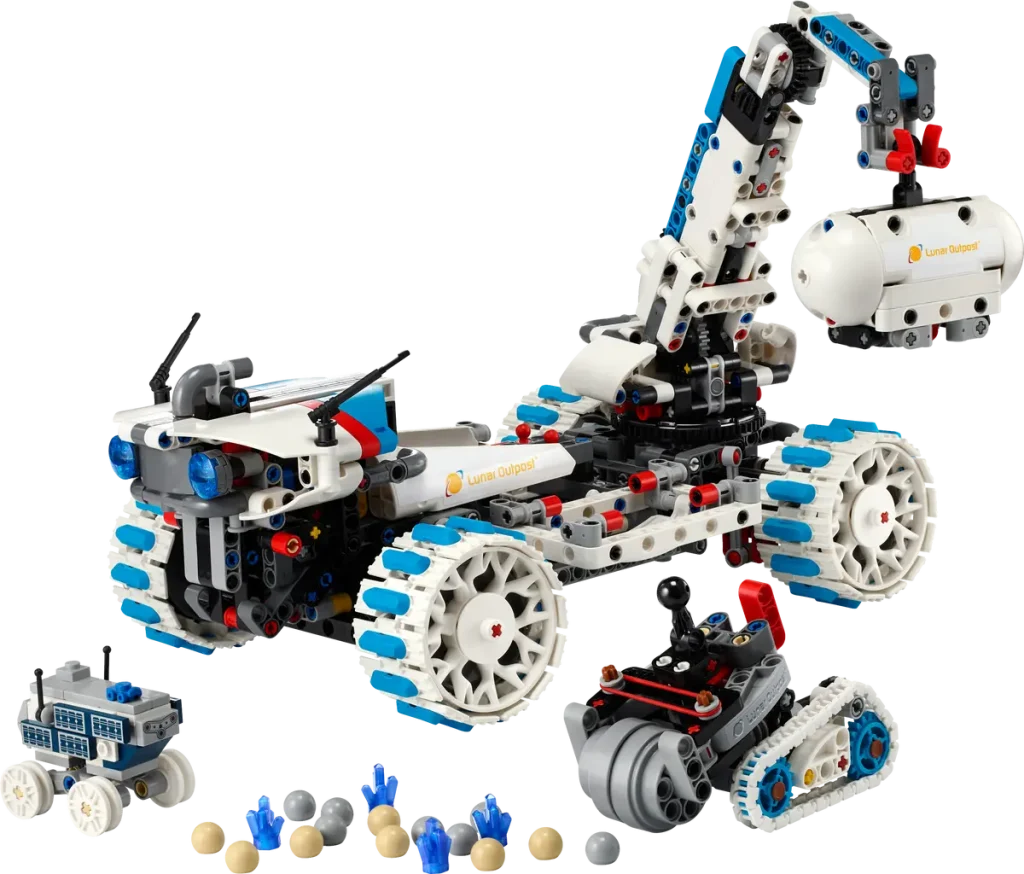 LEGO Technic 42211 Lunar Outpost Moon Rover 1 1024x874