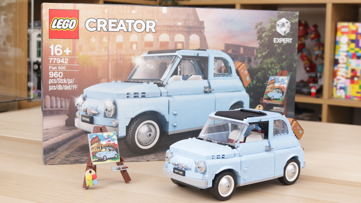 Last chance to win LEGO Creator Expert 77942 Fiat 500 with Brick Fanatics