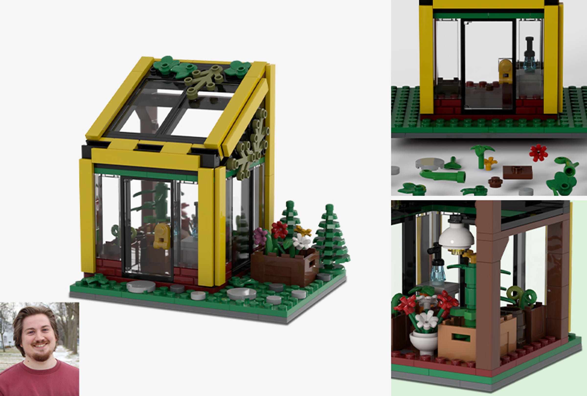 LEGO ideas test lab greenhouse