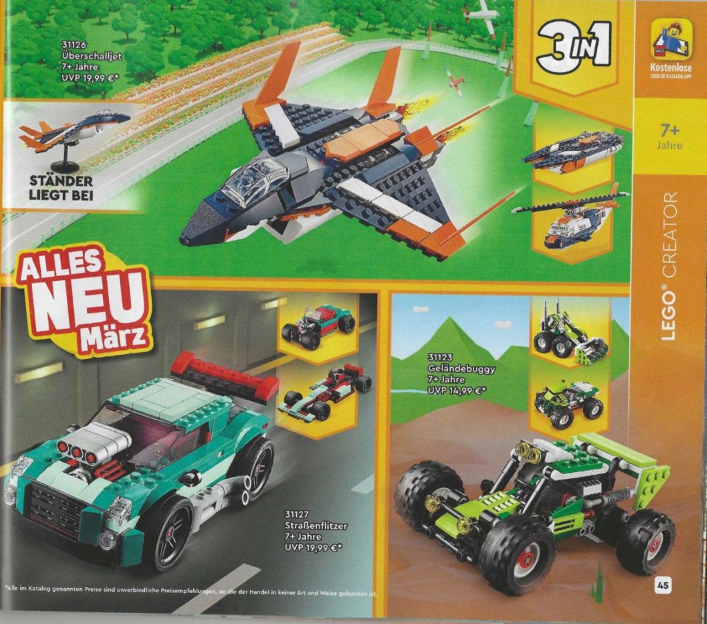 LEGO Creator 2022 catalogue 1 1024x904
