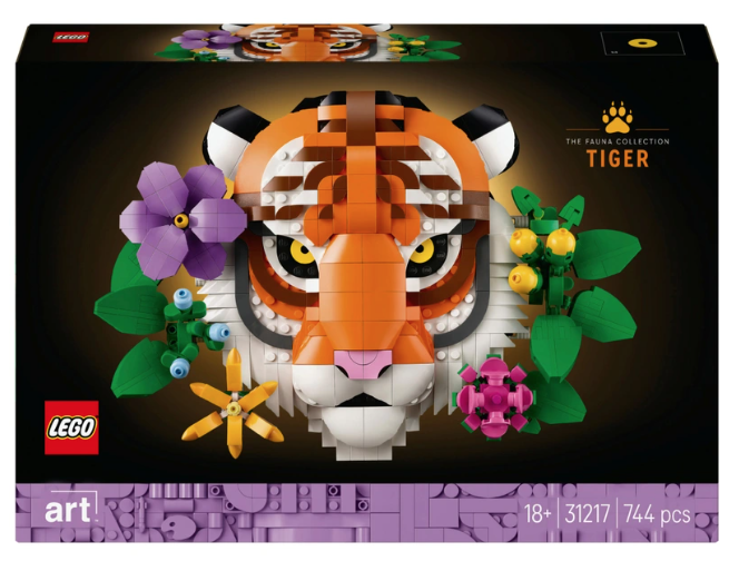 LEGO Art 31217 Tiger box front