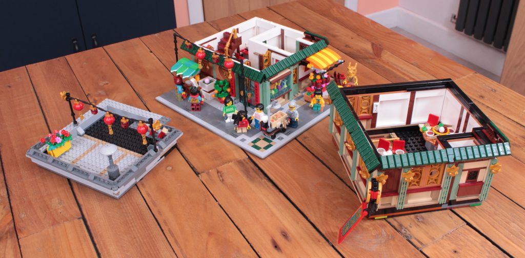 LEGO Chinese Traditional Festivals 80113 Family Reunion Celebration modular conversion 4 1024x504