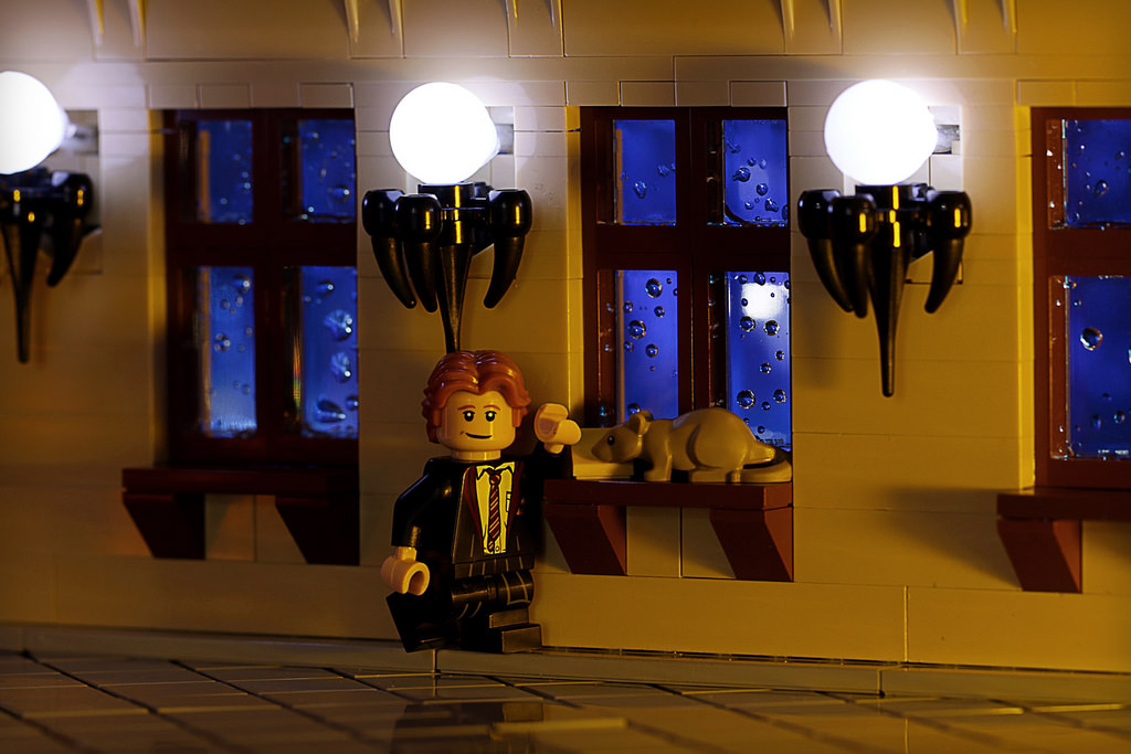 Brick Pic of the Day: Hogwarts hallways