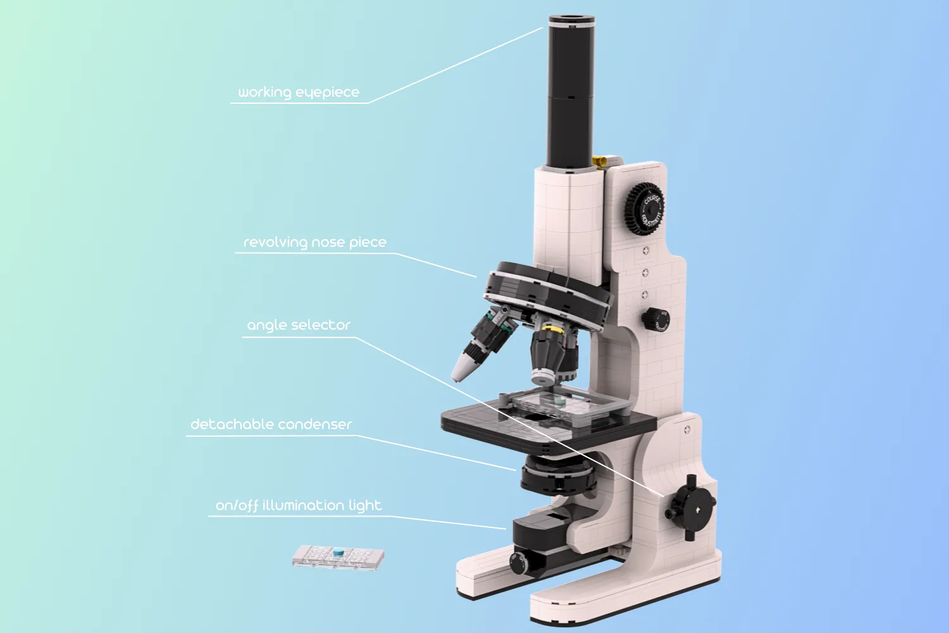 LEGO Ideas Functional Microscope 5
