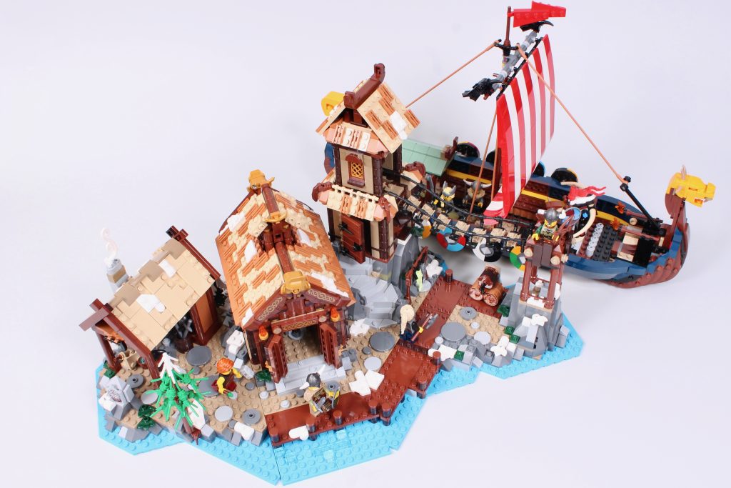 LEGO Ideas 21343 Viking Village 31132 Viking Ship and the Midgard Serpent 7 1024x683
