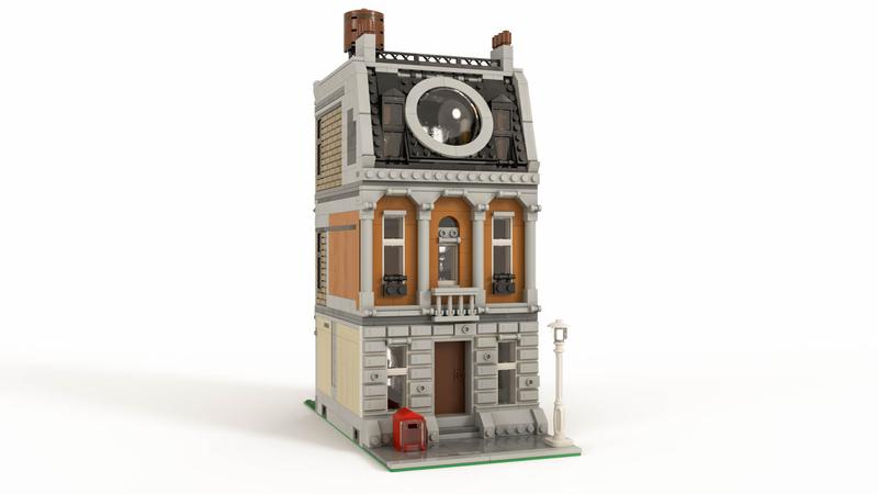 LEGO Marve Sanctum Sanctorum custom modular 2