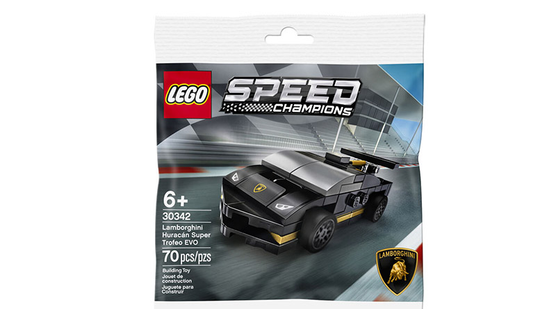 Free LEGO Speed Champions 30342 Lamborghini Huracán Super Trofeo EVOdeal launches