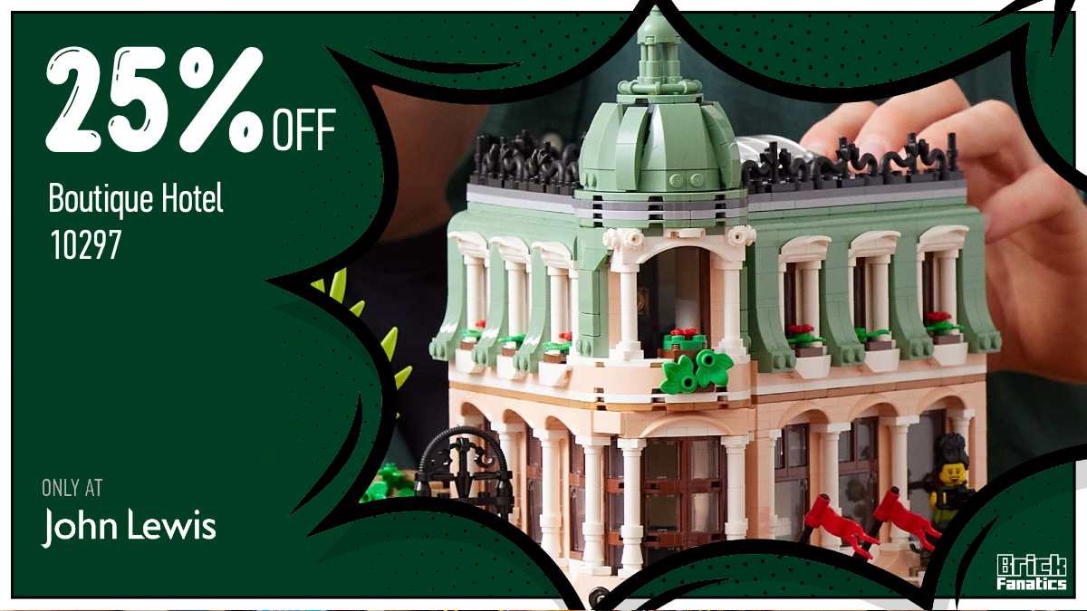 John Lewis slashes price of exclusive 10297 Boutique Hotel in LEGO sale