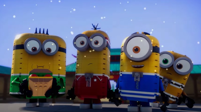The LEGO Minions now have their first brick-built animation