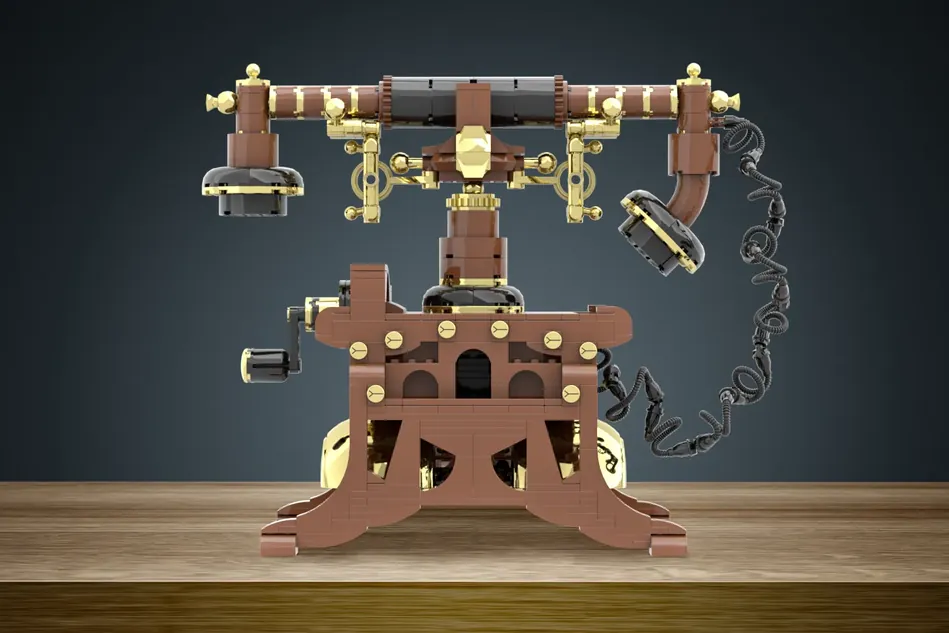 LEGO Ideas Classic Telephone. 4