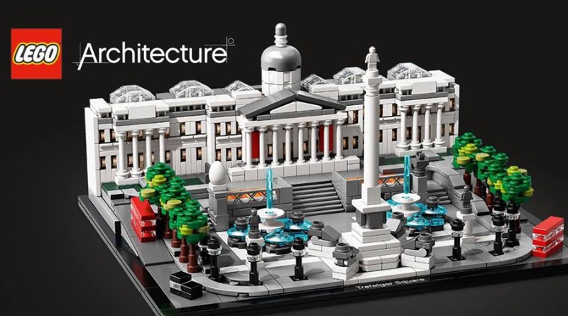 LEGO Architecture 21045 Trafalgar Square designer signing at LEGO Store Leicester Square today