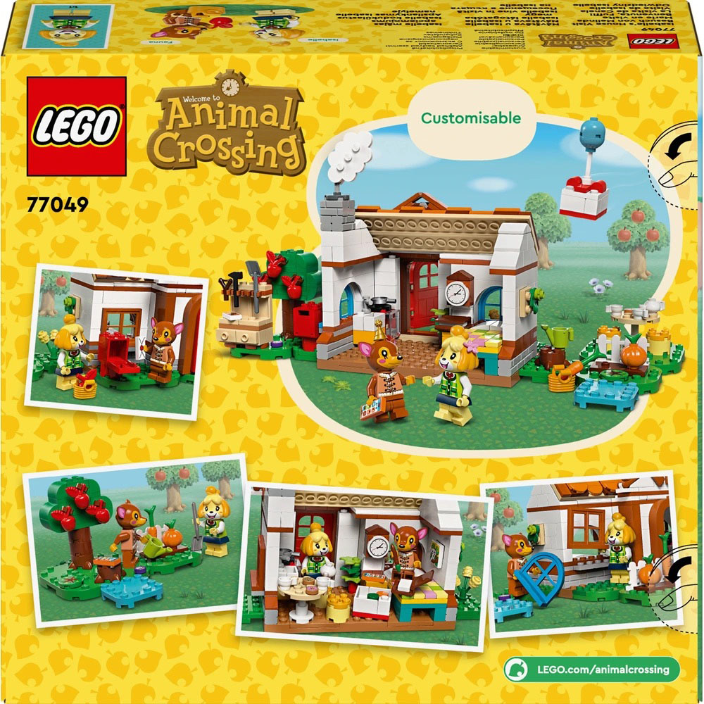 LEGO Animal Crossing 77049 Isabelles House Visit Box 2