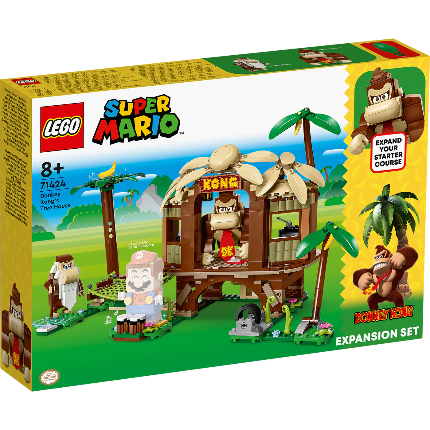 LEGO Super Mario 71424 Donkey Kongs Tree House Expansion Set