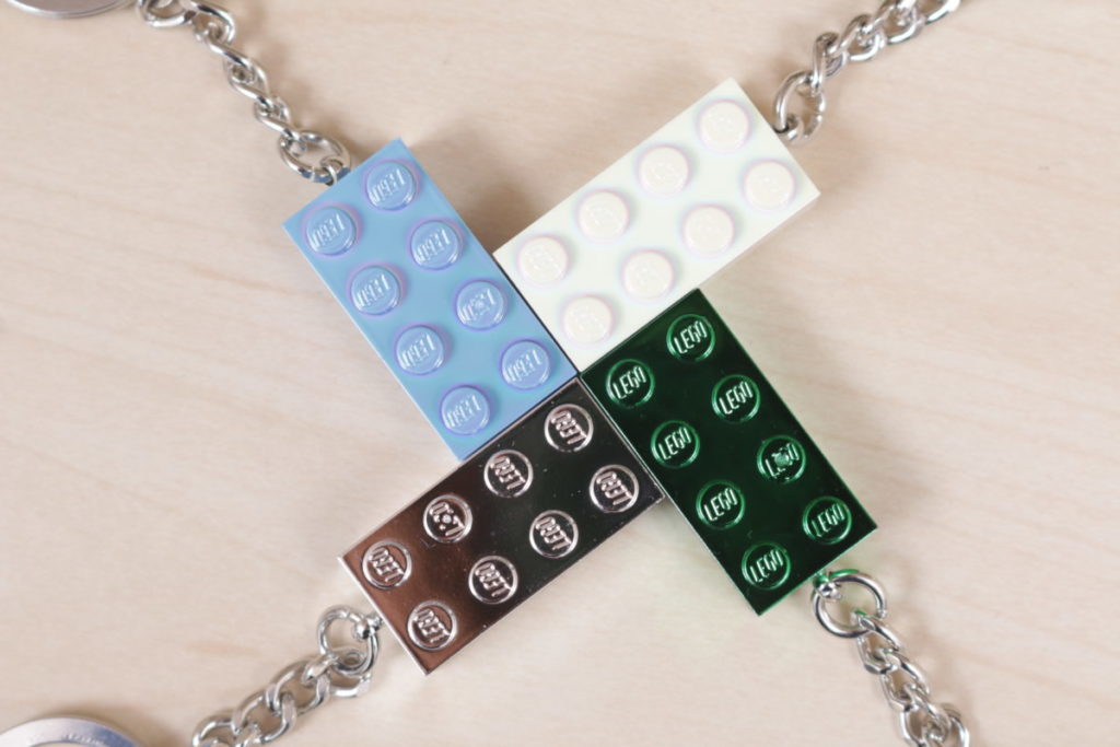 LEGO brick metallic and iridescent keychains review 4 1024x683
