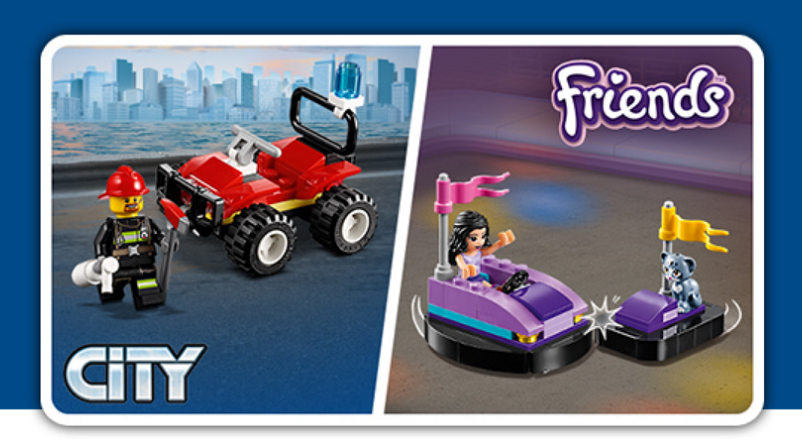 Choose a free gift promotion at the LEGO online shop