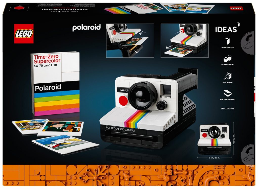 LEGO 21345 Ideas Polaroid OneStep SX 70 Camera pudelko tyl 1024x748