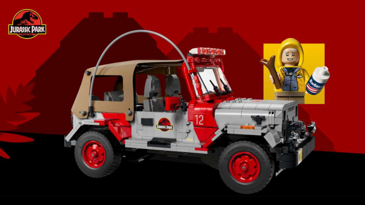 LEGO Jurassic Park Jeep Wrangler out now, plus double dino points