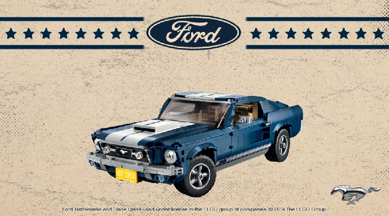 LEGO Creator Expert 10265 Ford Mustang retro poster contest