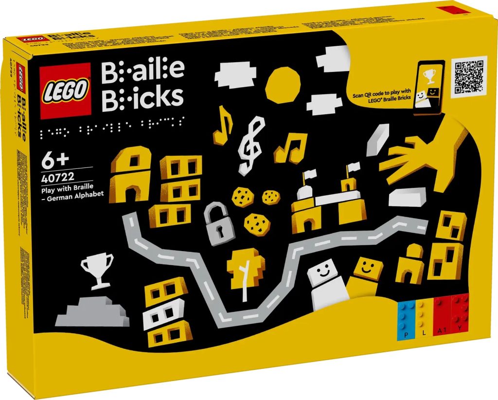 LEGO 40722 Play with Braille – German Alphabet Box 1024x822