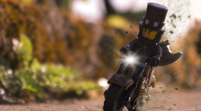 Brick Pic of the Day: Biker Lincoln