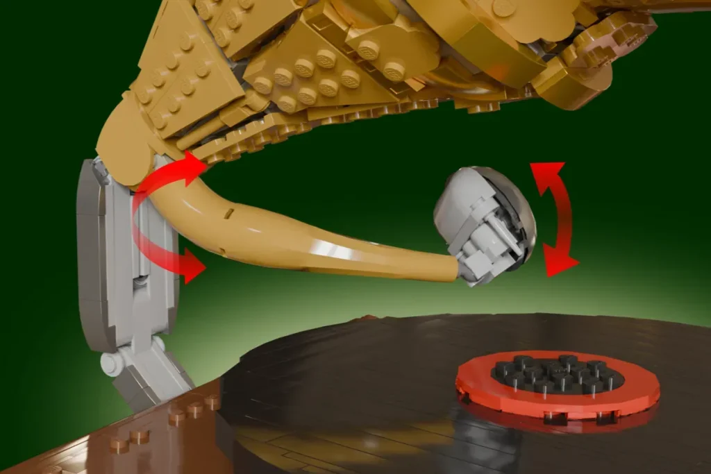 LEGO Ideas Vintage Gramophone 6 1024x683
