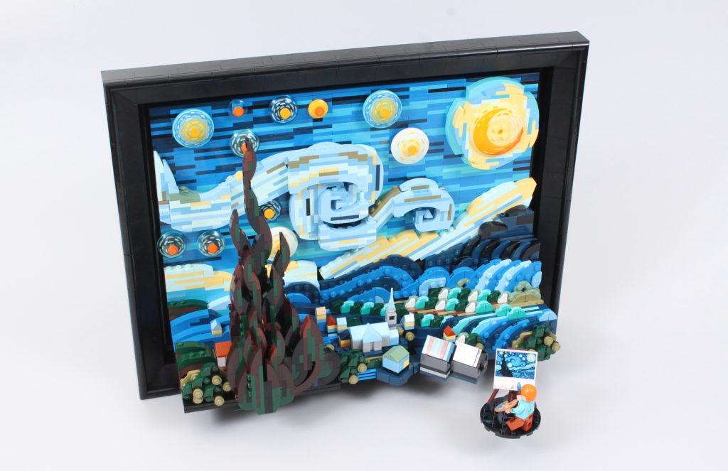 LEGO Ideas 21333 The Starry Night review 2 1024x663