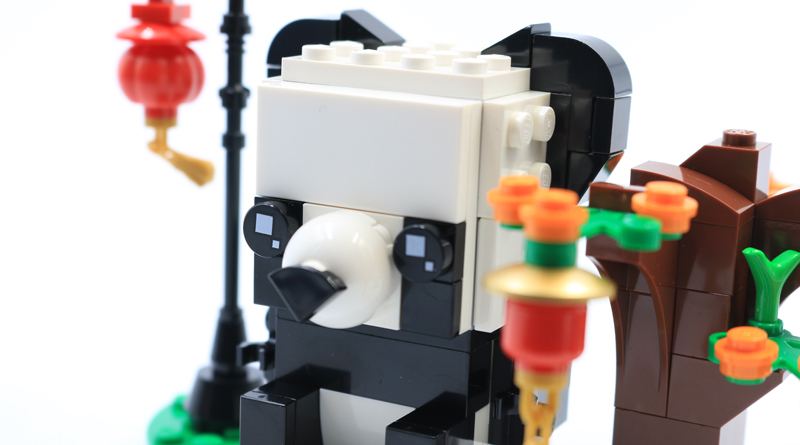 LEGO BrickHeadz 40466 Chinese New Year Pandas review