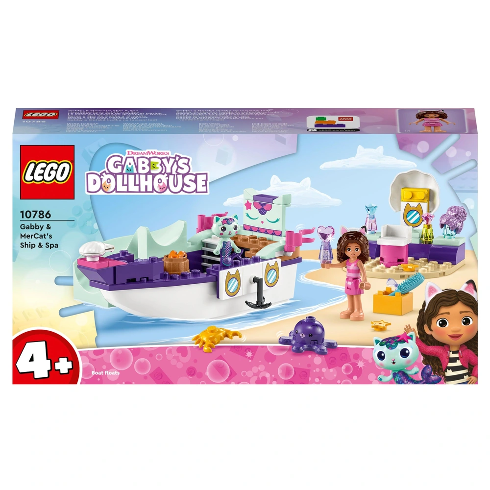 LEGO 10786 Gabby MerCats Ship and Spa