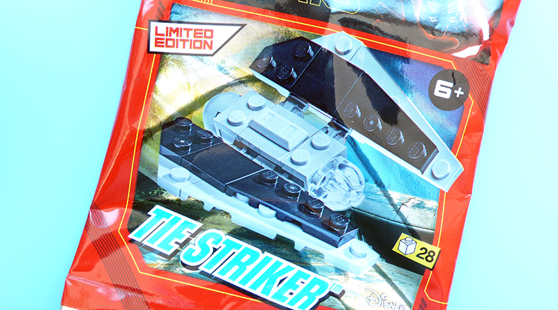 LEGO Star Wars magazine #56 comes with TIE Striker build and trading cards
