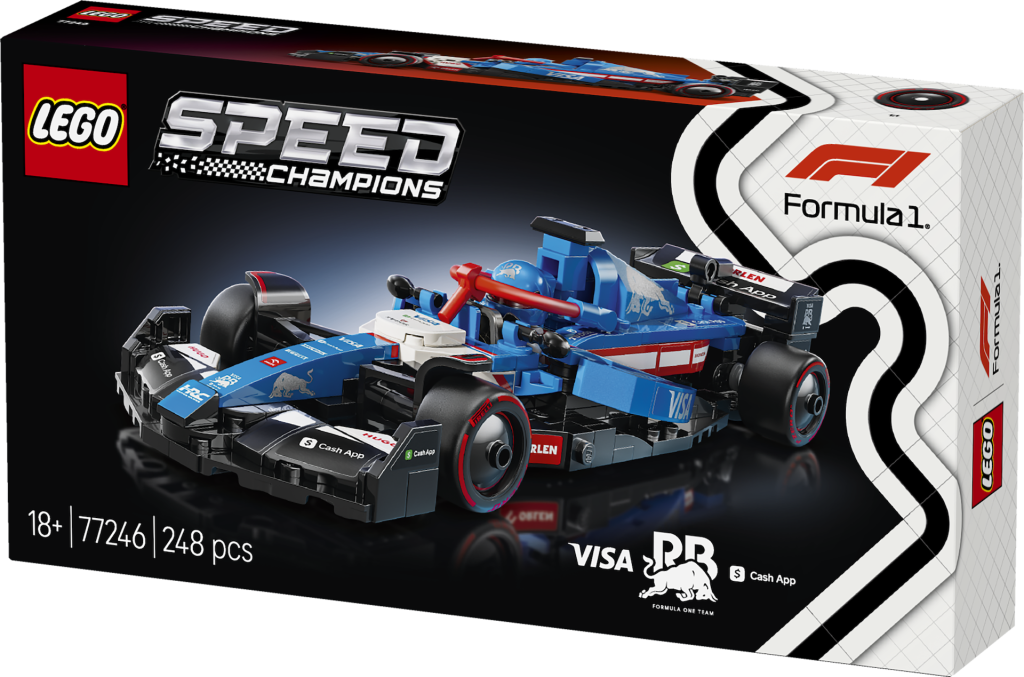 LEGO Speed Champions 77246 Visa Cash App VCARB 01 F1 Race Car 1 1024x677
