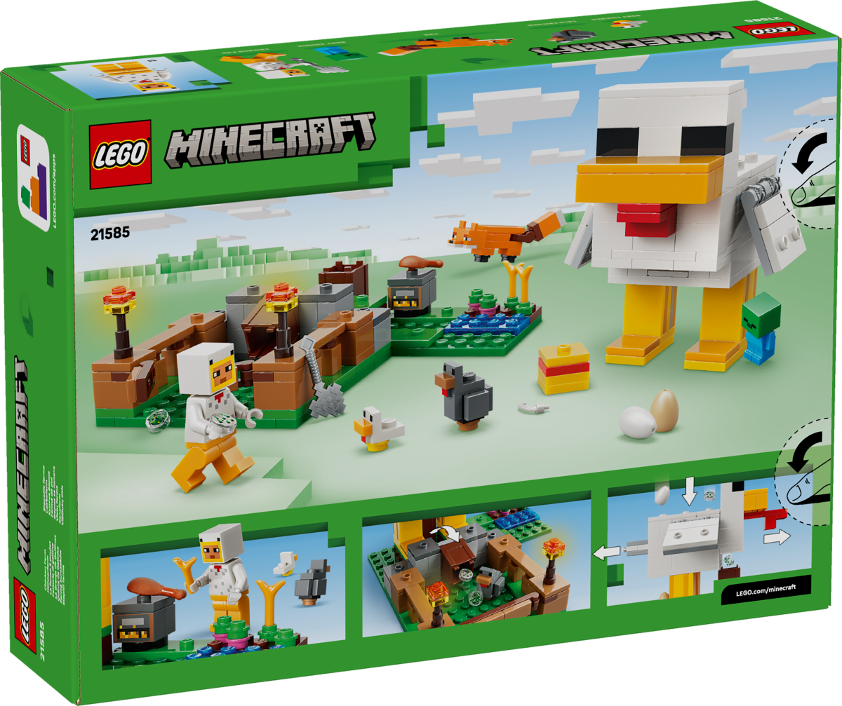 LEGO Minecraft 21585 Chicken Farm box back 1200x1007