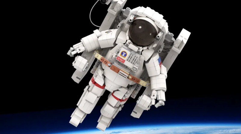 Brick-built astronaut has lift-off on LEGO IDEAS