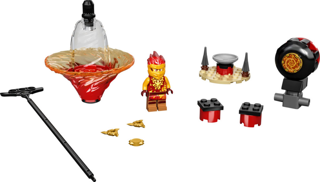 NINJAGO 70688 KAIS SPINJITZU NINJA TRAINING contents 1024x584