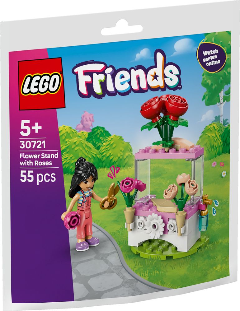 LEGO Friends 30721 Flower Stand with Roses 2