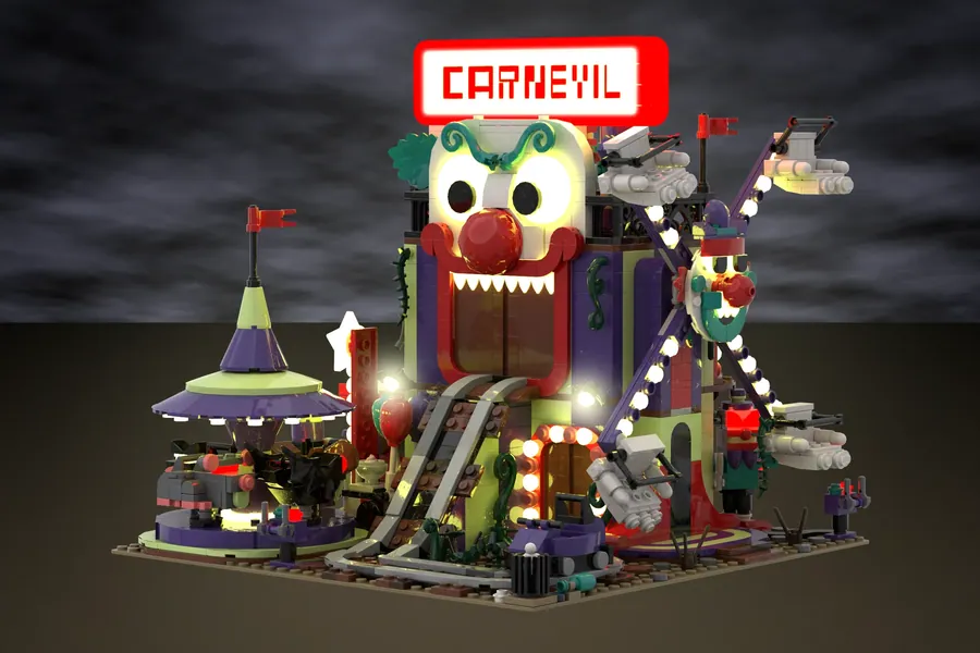 LEGO Ideas Fortnite vs Halloween Challenge The Carnevil