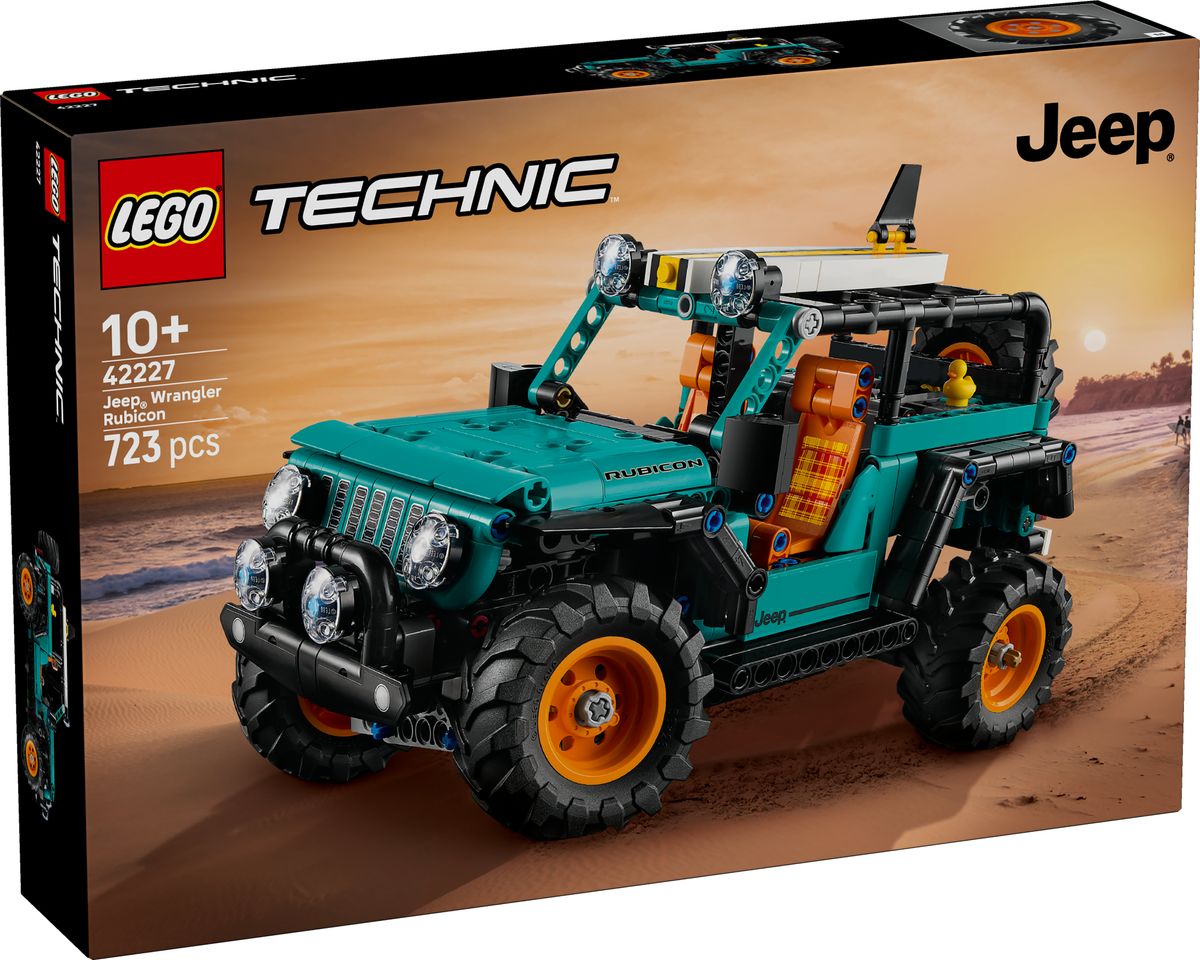 LEGO Technic 42227 Jeep Wrangler Rubicon 1