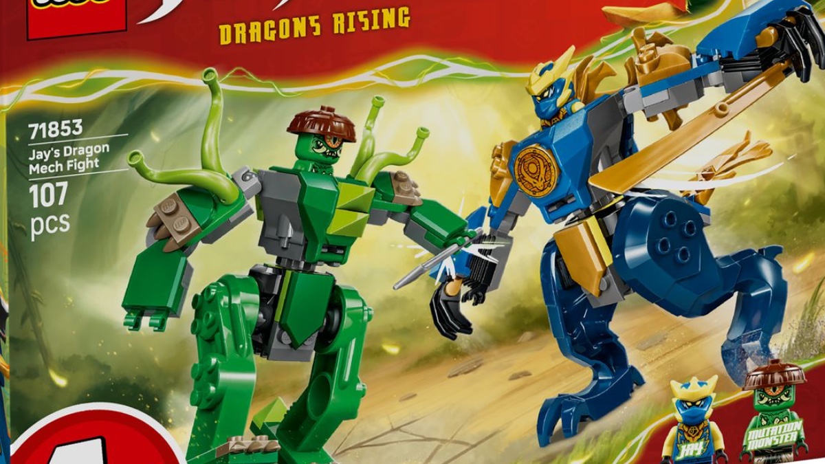LEGO NINJAGO 71853 Jay's Dragon Mech Fight revealed