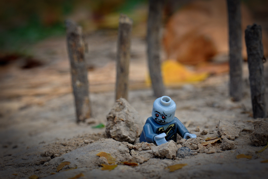 Brick Pic of the Day: The undead awaken