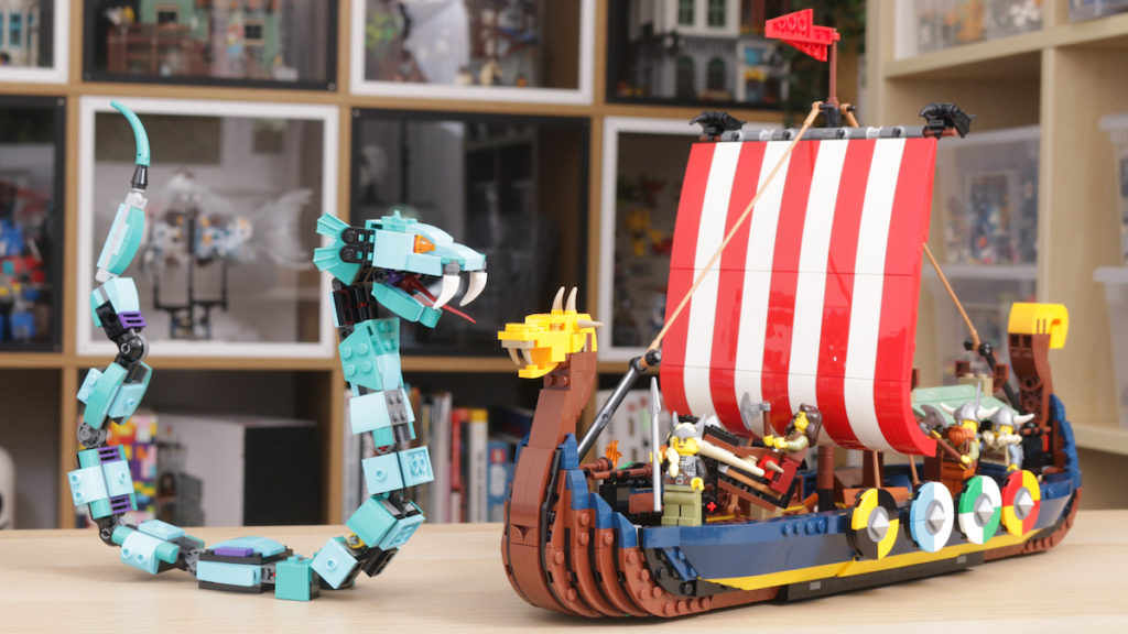 LEGO Creator 3 in 1 31132 Viking Ship and the Midgard Serpent review title 1024x576