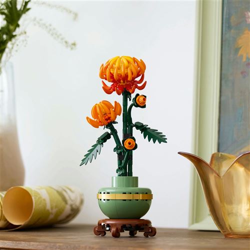 LEGO Icons Botanicals 10368 Le chrysantheme 4